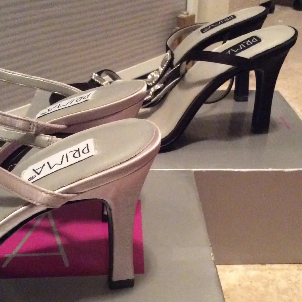 PRIMA NBW ELEGANT ENCRUSTED CRYSTAL HEEL - Picture 4 of 5